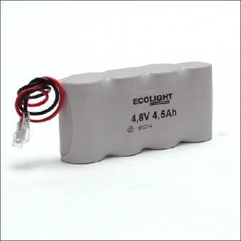 ECOLIGHT ELAC04.82.0045 Standaard batterij (oplaadbaar) 130 mm