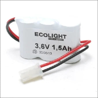 ECOLIGHT ELAC03.62.0015 Standaard batterij (oplaadbaar)