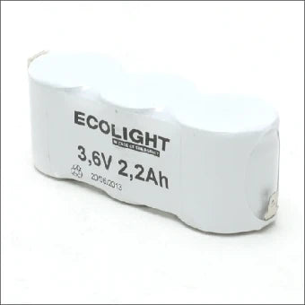 ECOLIGHT ELAC03.62.0022 Standaard batterij (oplaadbaar) 98 mm