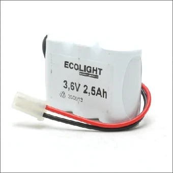 ECOLIGHT ELAC03.62.0025 Standaard batterij (oplaadbaar) 77 mm