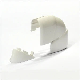 LEGRAND 010621 Buitenhoekstuk wandgoot 0 mm
