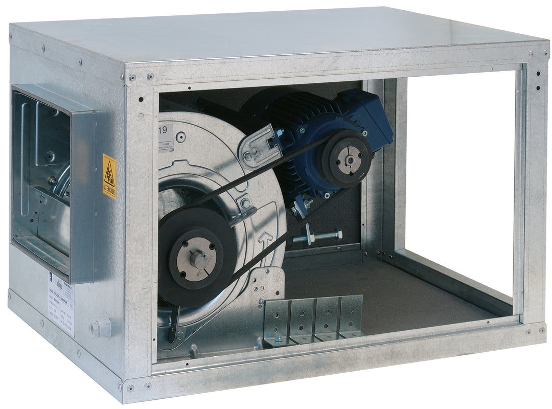 Mundofan Radial-Lüftungsbox mit Riemenantrieb, doppelseitig saugend BV 10/10 28/28 2 PS 1,5 kW CV04045
