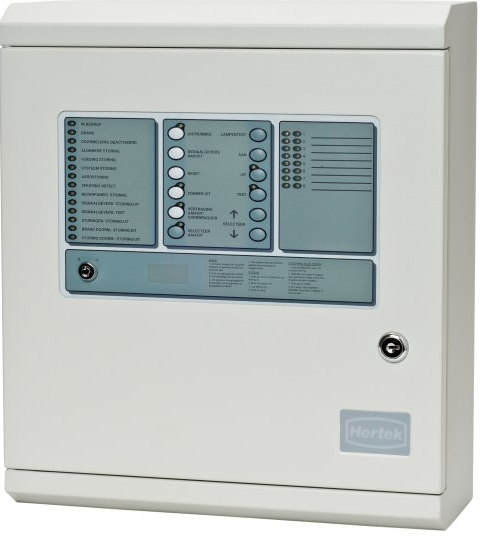 Hertek BKC408 Brandmeldezentrale 8 Gruppen