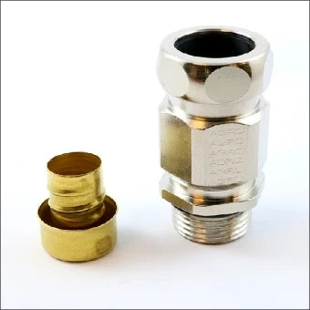 FLEXA 843349 Verschraubung fuer metalen kabelbeschermslang