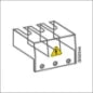 ABB 1SCA105314R1001 OTS40T1 Afschermkap aansluitklem hoofdkabel