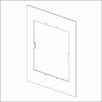 ABB 2CPX041427R9999 Inbouwunit leer 75 mm