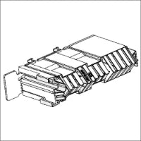 ABB 1SEP408498R0001 XR- 2/3 CABLE SHROUD
