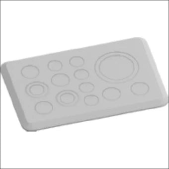 ABB 2CPX010452R9999 Einfuehrungsplatte fuer Ausschnitt Schaltschrank/Gehause 160 mm