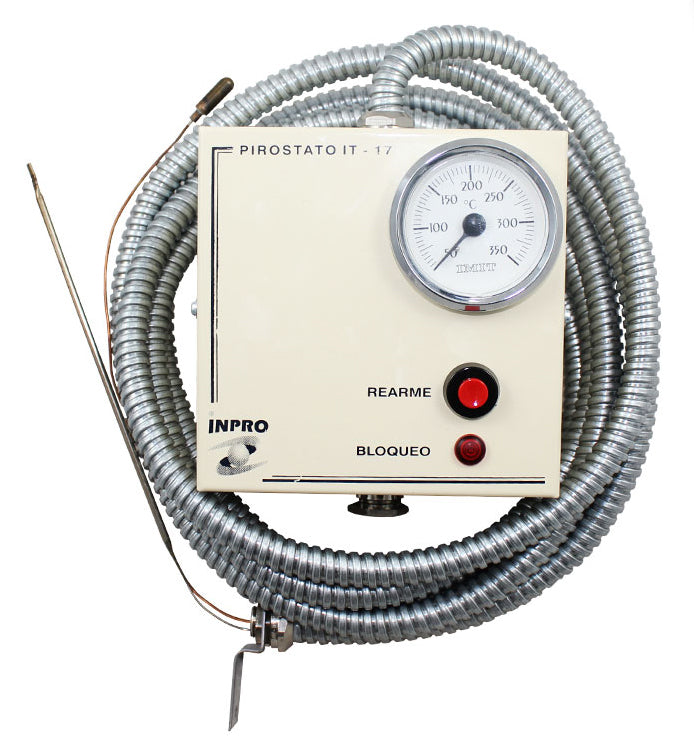 Inpro Abgastemperaturbegrenzer (Pyrostat) IT-17 einstellbar 50 bis 300 °C mit Kapillare 1 m
