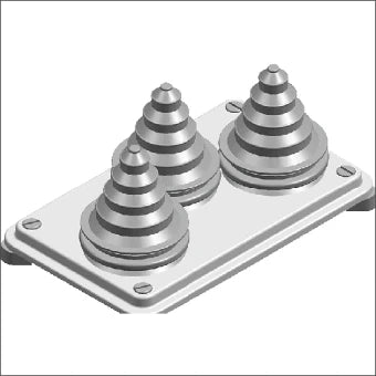 ABB 2CPX039513R9999 Einfuehrungsplatte fuer Ausschnitt Schaltschrank/Gehause 85 mm