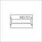 ABB 2CPX041653R9999 MBG102 Inbouwunit leeg