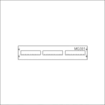 ABB 2CPX041652R9999 MBG301 Inbouwunit leeg