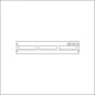ABB 2CCA183117R0001 Railsysteem fuer verdelers 689 mm