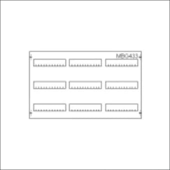 ABB 2CPX041664R9999 Inbouwunit leer 450 mm