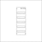 ABB 2CPX041673R9999 MBG205 Inbouwunit leeg
