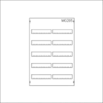 ABB 2CPX041673R9999 MBG205 Inbouwunit leeg