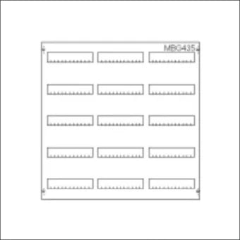 ABB 2CPX041676R9999 Inbouwunit leer 750 mm