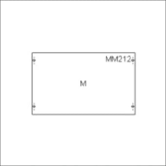 ABB 2CPX041711R9999 MBM212 Inbouwunit leeg