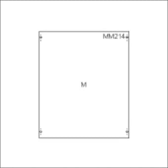 ABB 2CPX041717R9999 MBM214 Inbouwunit leeg