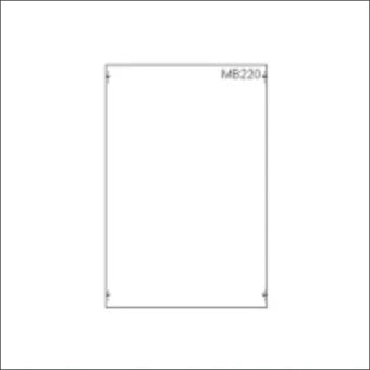 ABB 2CPX041735R9999 Inbouwunit leer 750 mm