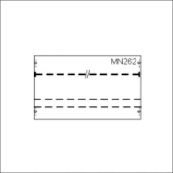 ABB 2CPX041760R9999 MBN262 Inbouwunit leeg