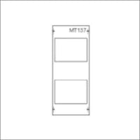 ABB 2CPX062955R9999 ZH428 Montagetoebehoren (kast/lessenaar)