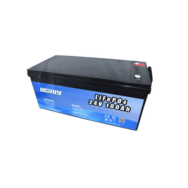 MANLY Battery Co., Ltd. - Speicher - 24V 100Ah LiFePo4 Battery MLP24100A - Art. 38572