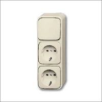 ABB BUSCH-JAEGER 2CKA002099A0248 Bodemplaat Schalterprogramm