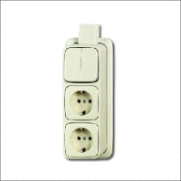 ABB BUSCH-JAEGER 2CKA002099A0248 Bodemplaat Schalterprogramm