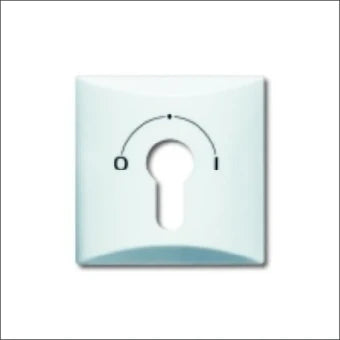 ABB BUSCH-JAEGER 2CKA001710A1837 Bedienelement / Zentralplatte Schalterprogramm 70 mm