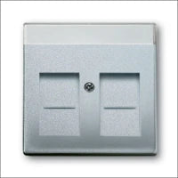 ABB BUSCH-JAEGER 2CKA001753A8063 Bauteil / Zentralplatte Kommunikations-Schalterprogramm
