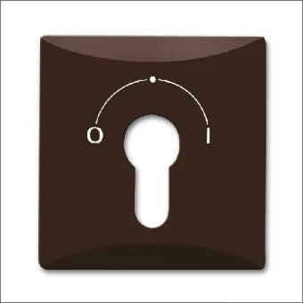 ABB BUSCH-JAEGER 2CKA001710A3805 Bedienelement / Zentralplatte Schalterprogramm 70 mm