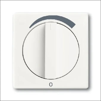 ABB BUSCH-JAEGER 2CKA001710A3808 Bedienelement / Zentralplatte Schalterprogramm 63 mm
