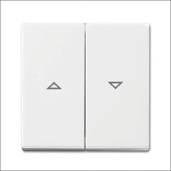 ABB BUSCH-JAEGER 2CKA001713A0202 Bedienelement / Zentralplatte Schalterprogramm 55 mm
