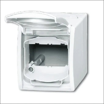 ABB BUSCH-JAEGER 2CKA001724A4264 Aufputzgehaeuse Unterputz-Schalterprogramm 74 mm