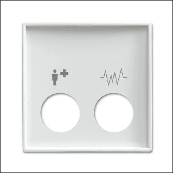 ABB BUSCH-JAEGER 2CKA001724A4353 Zentralplatte zusteroproepsysteem