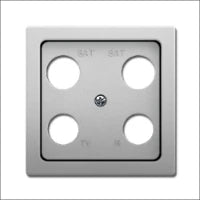 ABB BUSCH-JAEGER 2CKA001754A4321 Abdeckrahmen Schalterprogramm 11 mm