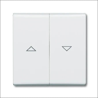 ABB BUSCH-JAEGER 2CKA001731A1650 Bedienelement / Zentralplatte Schalterprogramm 70 mm