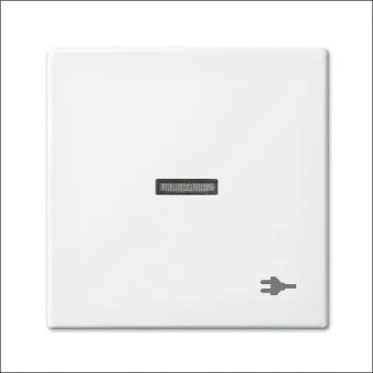 ABB BUSCH-JAEGER 2CKA001731A2018 Bedienelement / Zentralplatte Schalterprogramm 55 mm