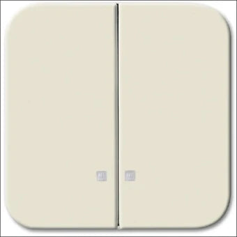 ABB BUSCH-JAEGER 2CKA001731A3992 Bedienelement / Zentralplatte Schalterprogramm 54 mm