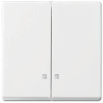 ABB BUSCH-JAEGER 2CKA001731A3996 Bedienelement / Zentralplatte Schalterprogramm 55 mm