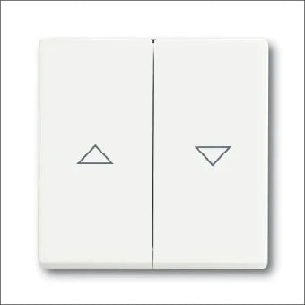 ABB BUSCH-JAEGER 2CKA001751A3022 Bedienelement / Zentralplatte Schalterprogramm 63 mm