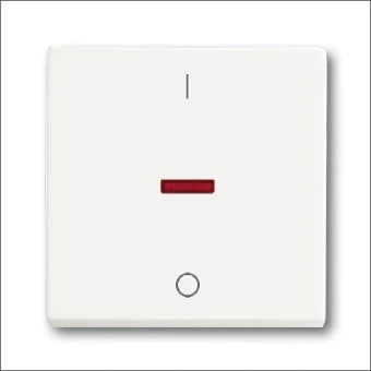 ABB BUSCH-JAEGER 2CKA001751A3028 Bedienelement / Zentralplatte Schalterprogramm 63 mm