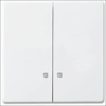 ABB BUSCH-JAEGER 2CKA001751A3127 Bedienelement / Zentralplatte Schalterprogramm 63 mm