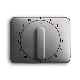 ABB BUSCH-JAEGER 2CKA001753A6075 Bedienelement / Zentralplatte Schalterprogramm 70 mm