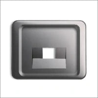 ABB BUSCH-JAEGER 2CKA001754A2718 Abdeckrahmen Schalterprogramm 11 mm
