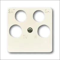 ABB BUSCH-JAEGER 2CKA001710A3338 Overgangsafdekplaat Schalterprogramm