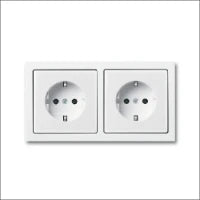 ABB BUSCH-JAEGER 2CKA001754A4423 Abdeckrahmen Schalterprogramm 11 mm