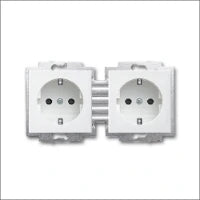 ABB BUSCH-JAEGER 2CKA001754A4554 Abdeckrahmen Schalterprogramm 12 mm