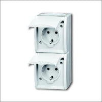 ABB BUSCH-JAEGER 2CKA001799A0882 Tekstplaathouder 61 mm
